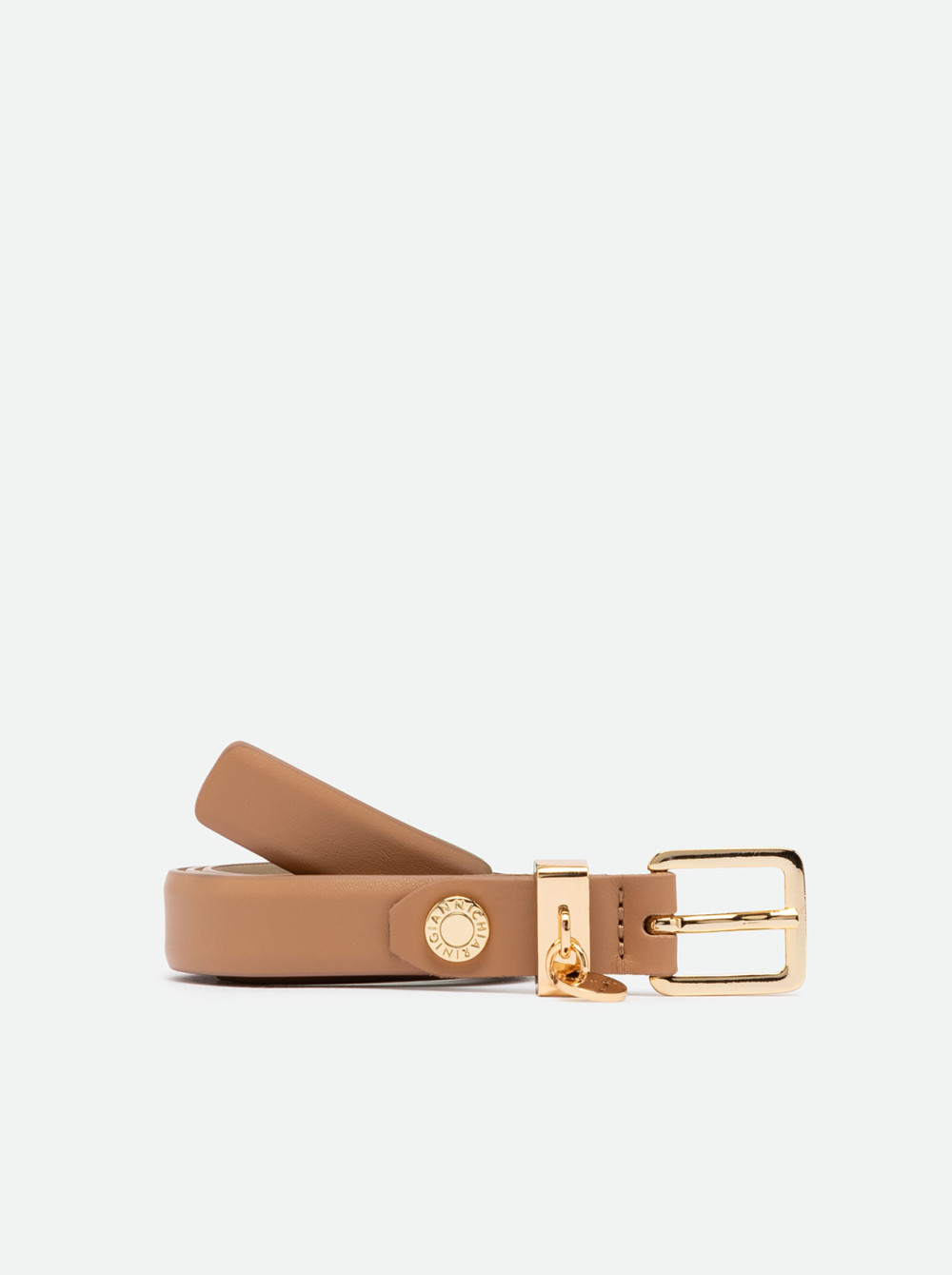: LEATHER BELT 2 CM