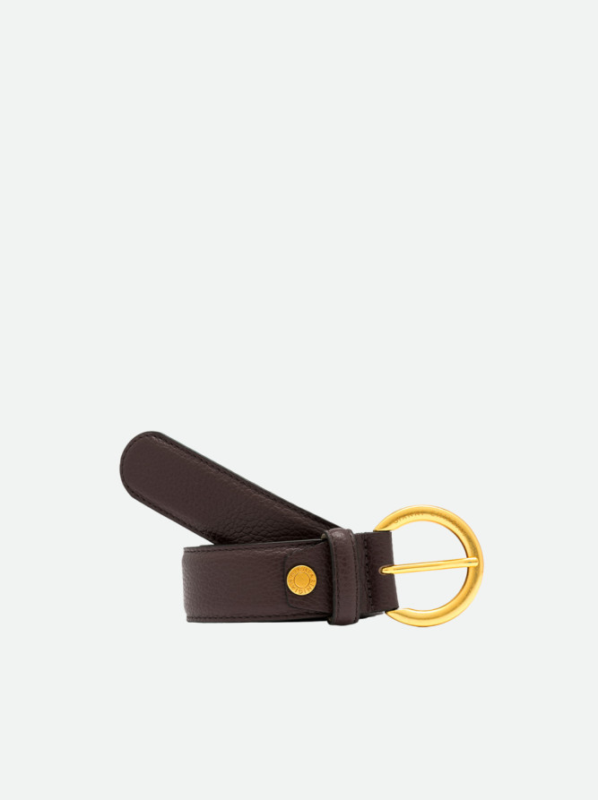 CINTURÓN DE PIEL 3,5 CM
