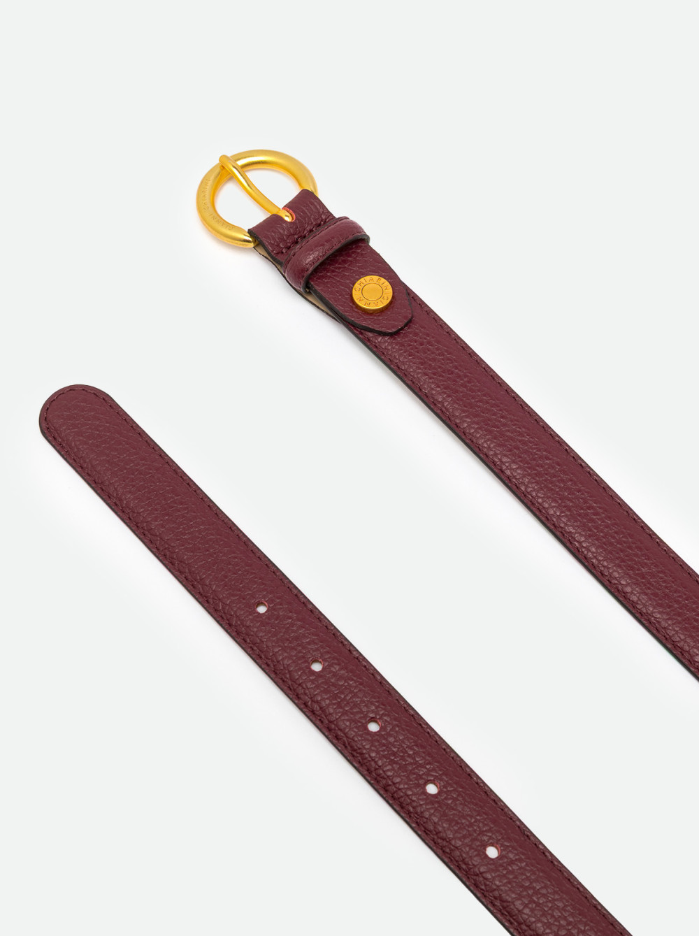 GIANNI CHIARINI: CINTURÓN DE PIEL 2,5 CM