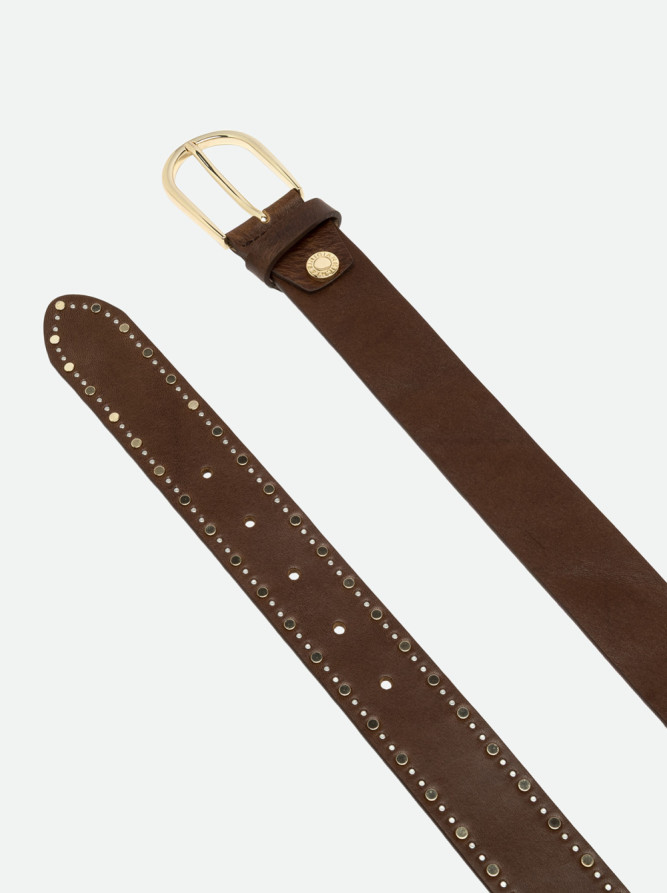 CINTURÓN DE PIEL 3,5 CM
