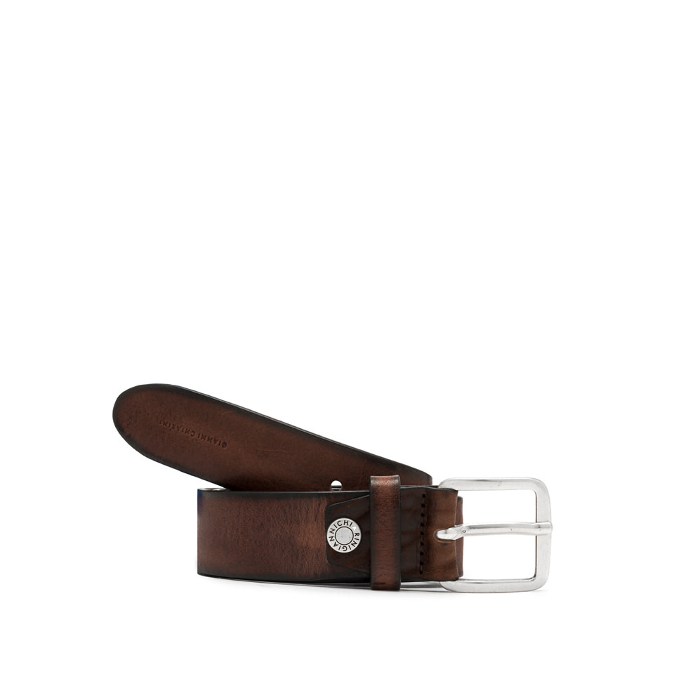 GIANNI CHIARINI: LEATHER BELT 3.5 CM