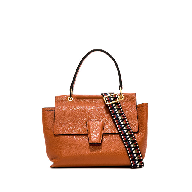 medium size purse with long strap
