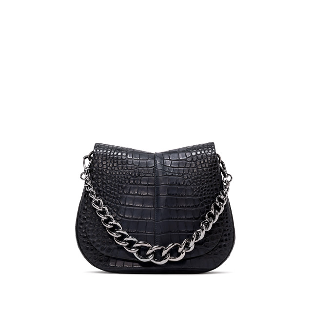 black and grey bag