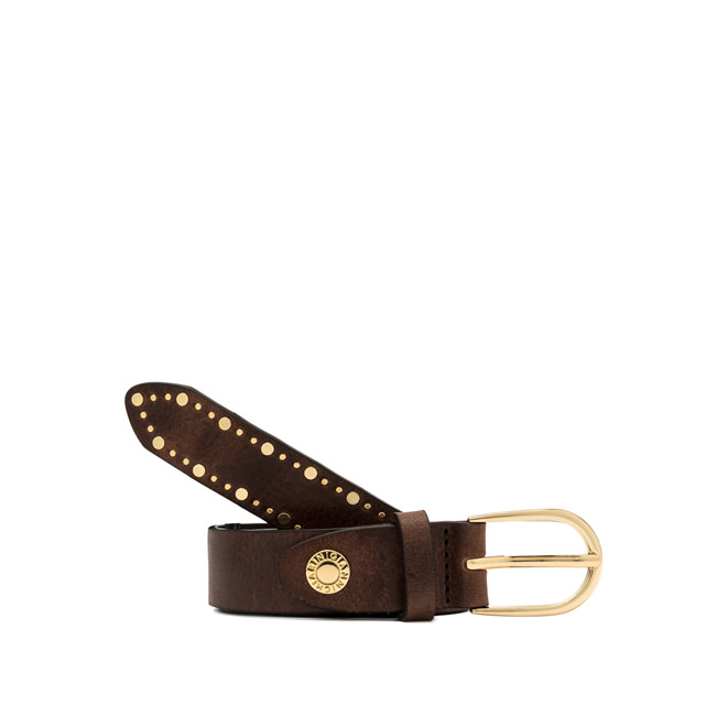 GIANNI CHIARINI: LEATHER BELT 3.5 CM