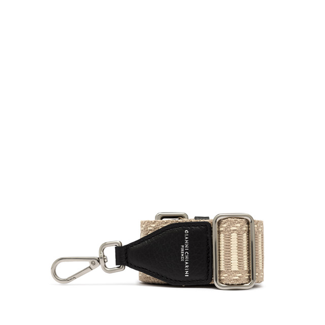 GIANNI CHIARINI RAFIA CANNETTE STRAP