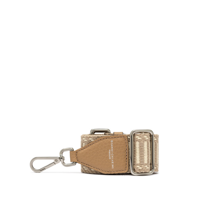 GIANNI CHIARINI RAFIA CANNETTE STRAP