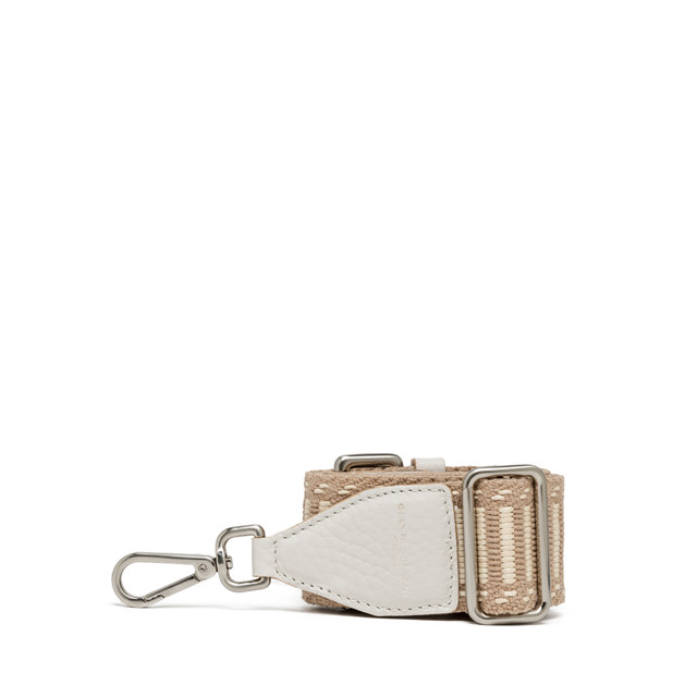 GIANNI CHIARINI RAFIA CANNETTE STRAP