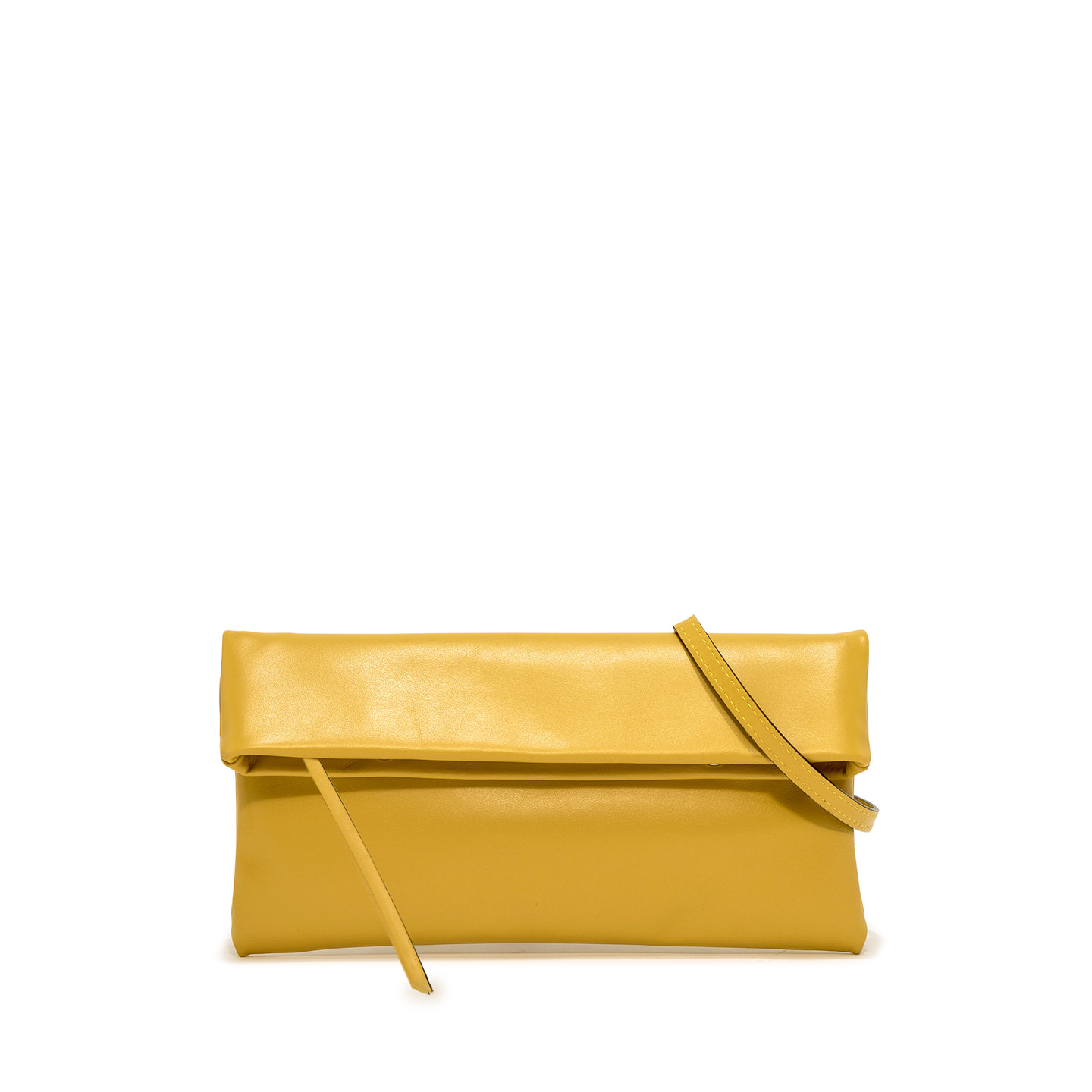 small yellow purse
